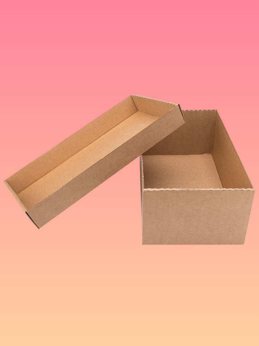 Top and Bottom Corrugated Boxes