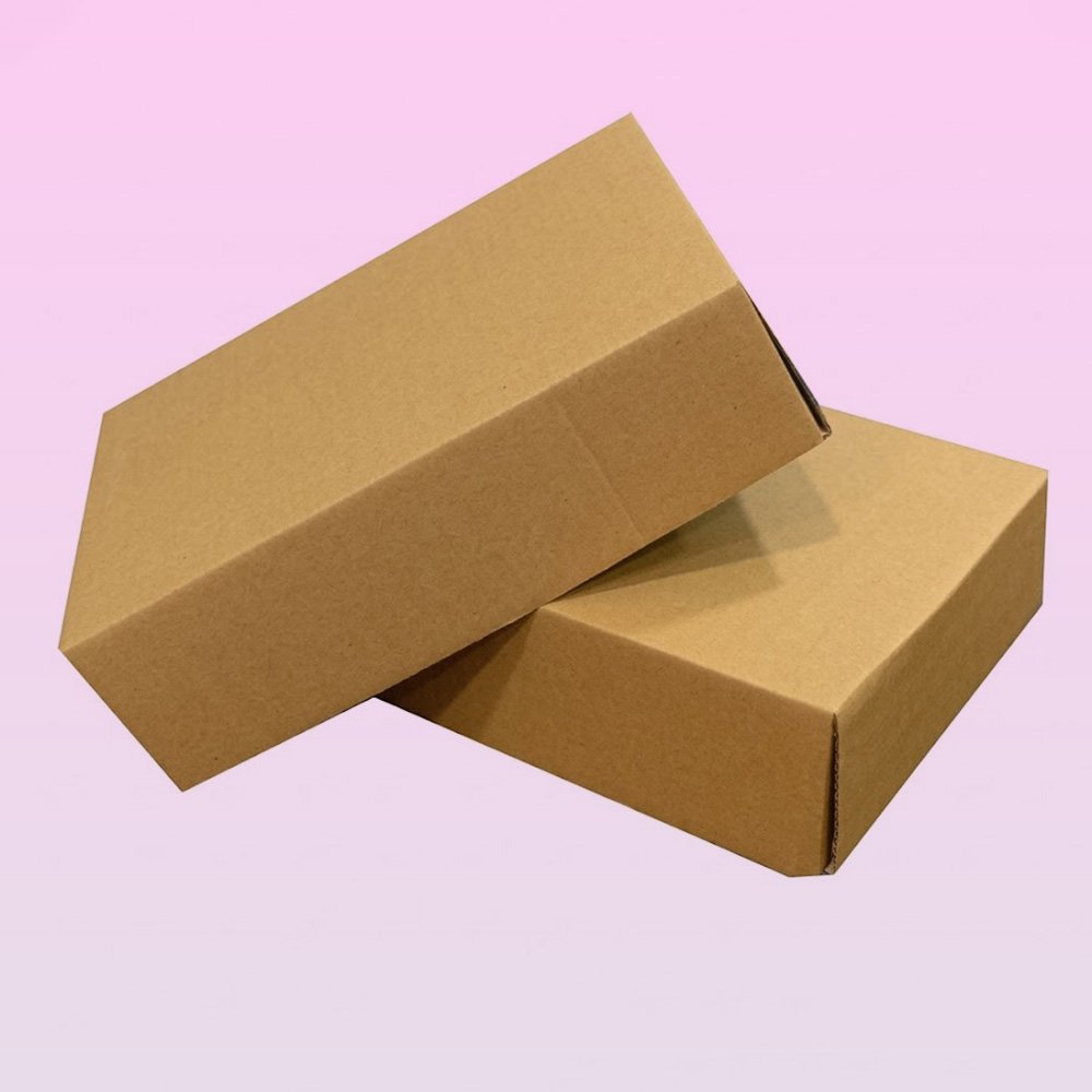 Top and bottom Corrugated boxes