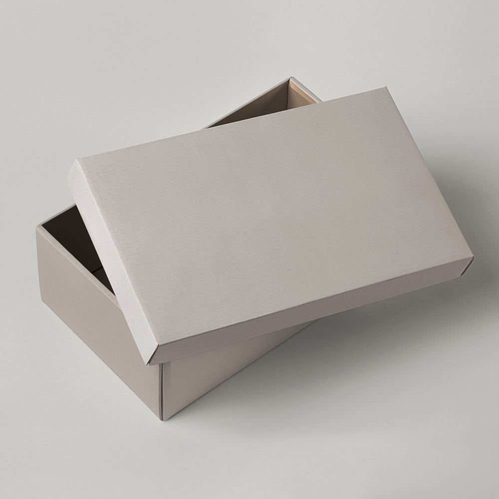 Top and bottom Corrugated boxes