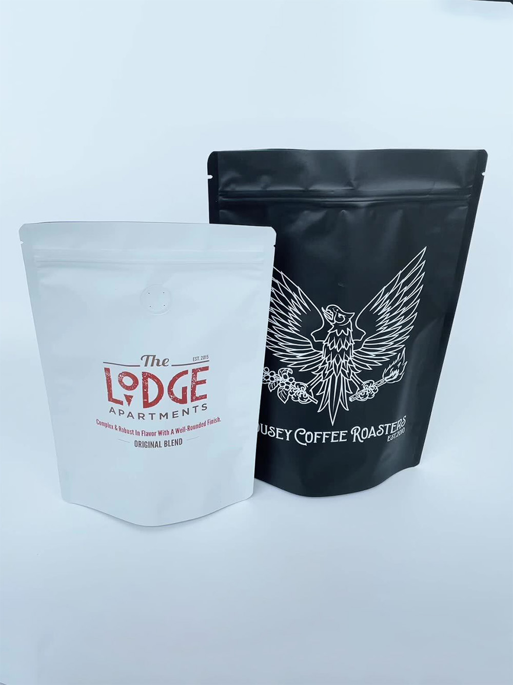 Wholesale Coffee Stand Up Zipper Pouches