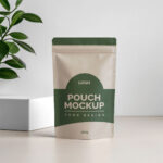100% Compostable Kraft Stand Up Pouches Kraft Zipper Bag Supplier