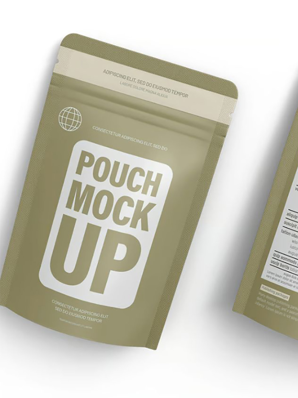 100% Compostable Kraft Stand Up Pouches Kraft Zipper Bag Supplier