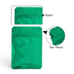 Three Side Seal Zipper Food Pouches