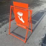 A-Frame Signs Printing with your custom text & branding
