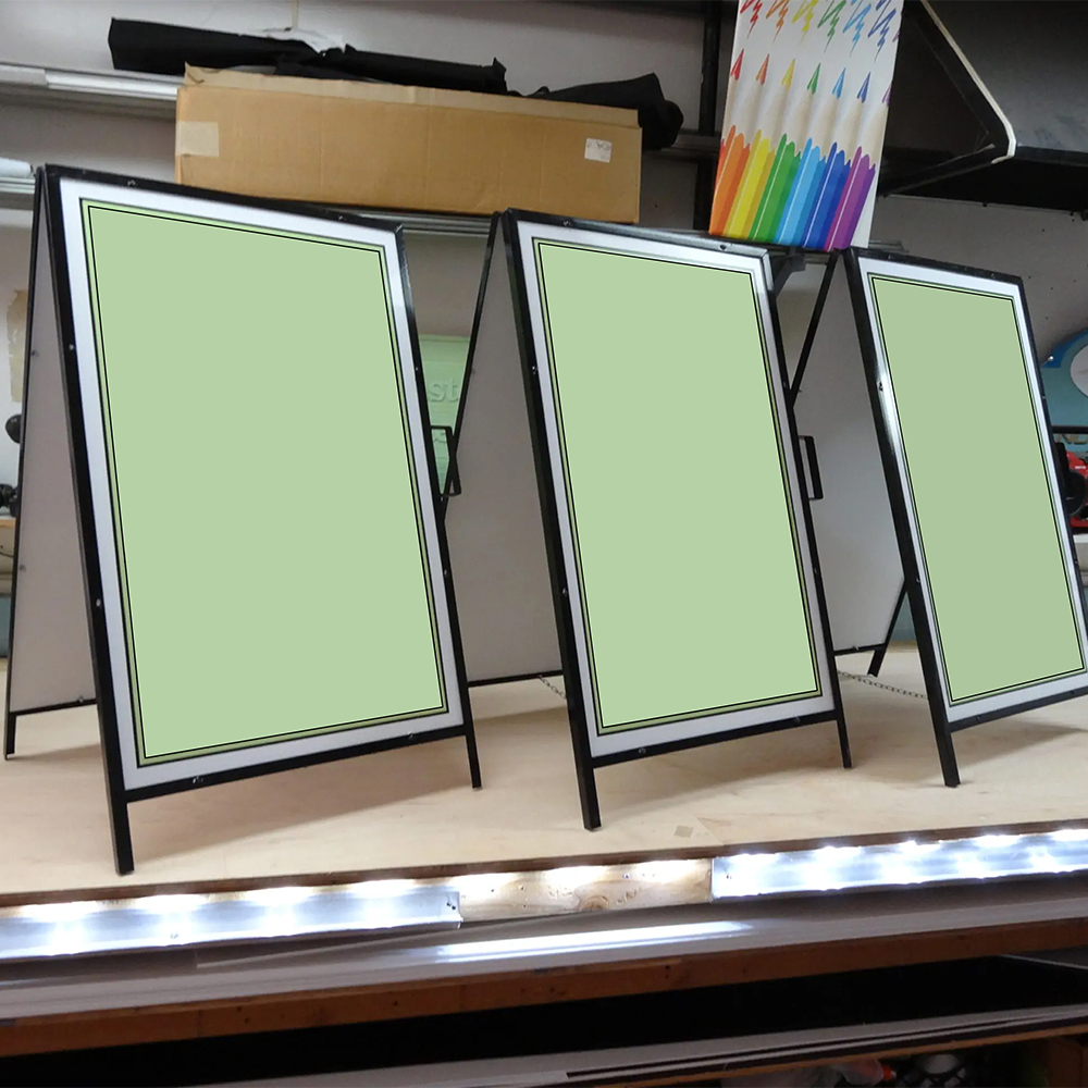 A-Frame Signs Printing with your custom text & branding