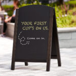 A-Frame Signs Printing with your custom text & branding