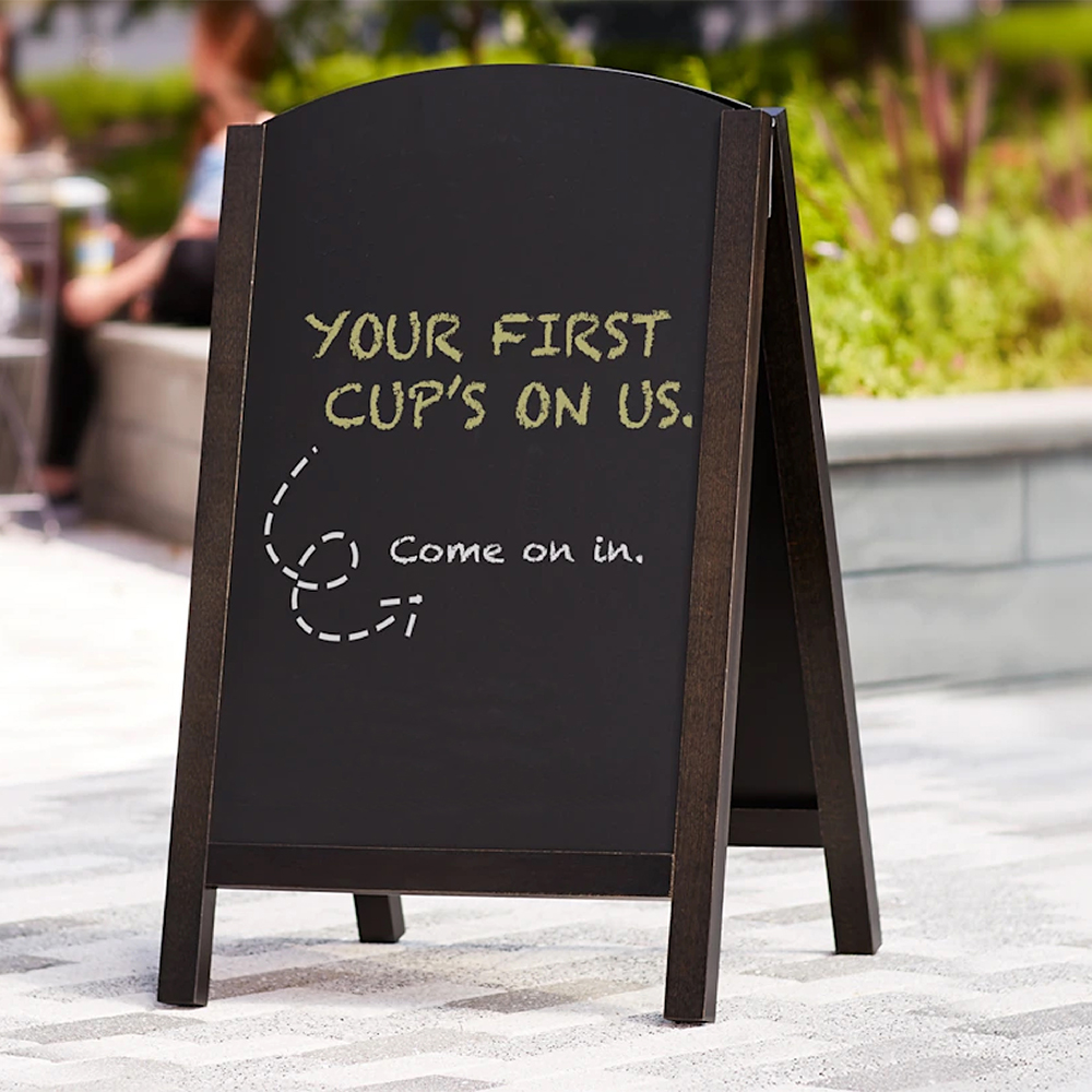 A-Frame Signs Printing with your custom text & branding