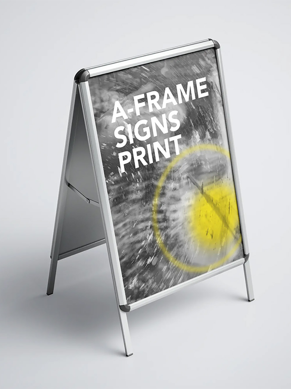A-Frame Signs Printing with your custom text & branding