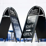 A-Frame Signs Printing with your custom text & branding