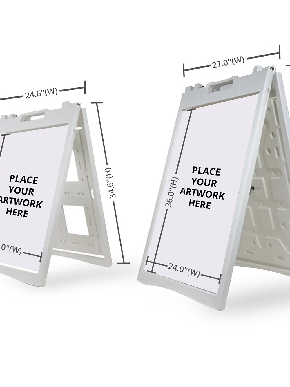 A-Frame Signs Printing with your custom text & branding