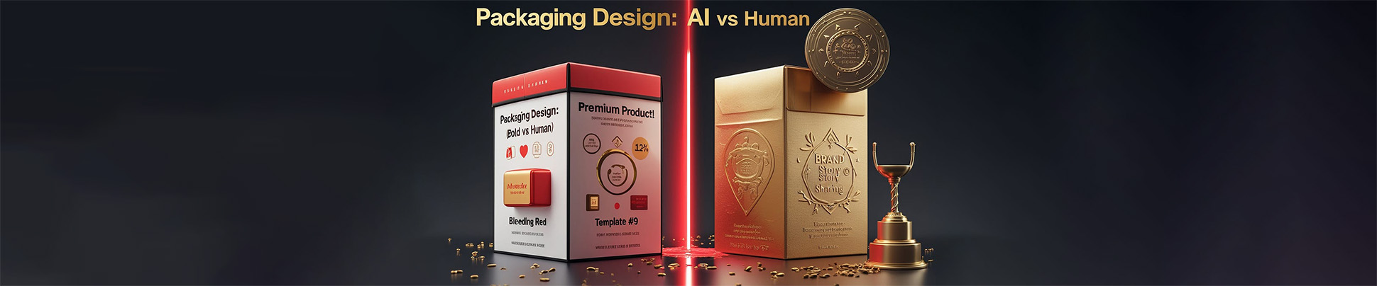 AI + Human Hybrid Design Packaging