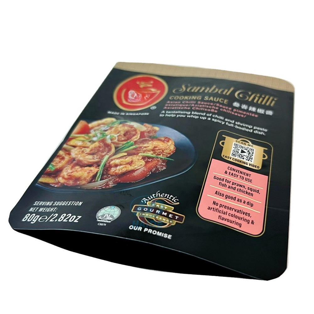 Anti-staining Stand Up Retort Pouch
