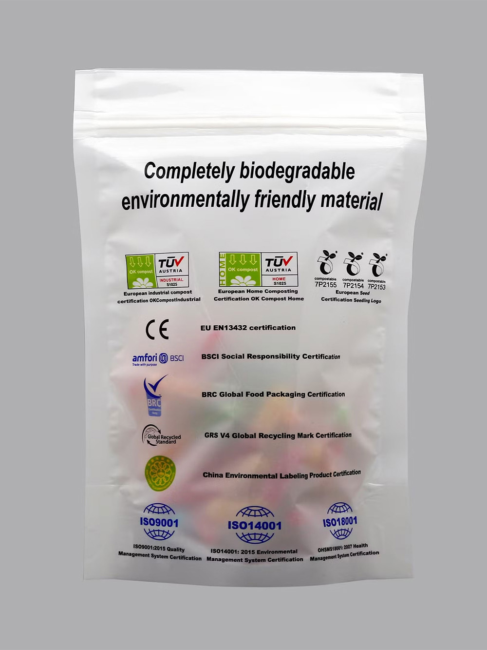 Biodegradable Mylar Bags