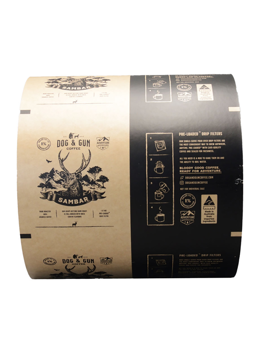 Biodegradable Packaging Film Custom Printed Packaging Sachet Pouch