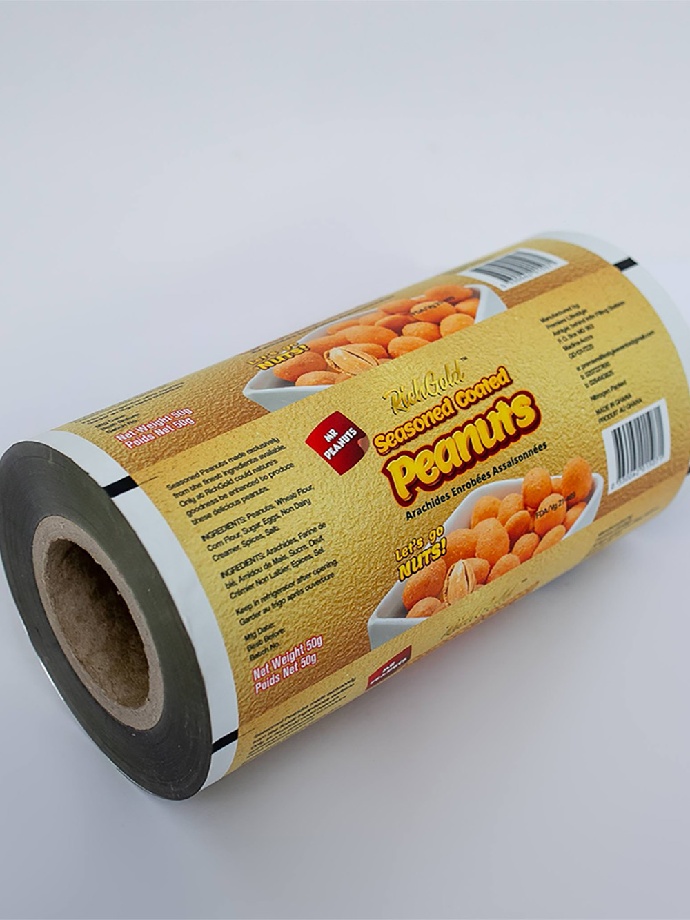 Biscuit Packaging Film Roll Stock Film Biscuit Sachet
