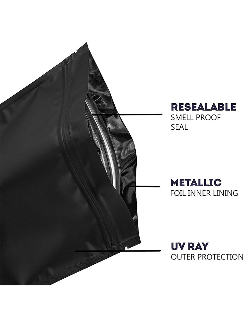 Choose black coffee packaging pouches for a premium look. Strong, stylish, and perfect for enhancing brand image and product appeal.
