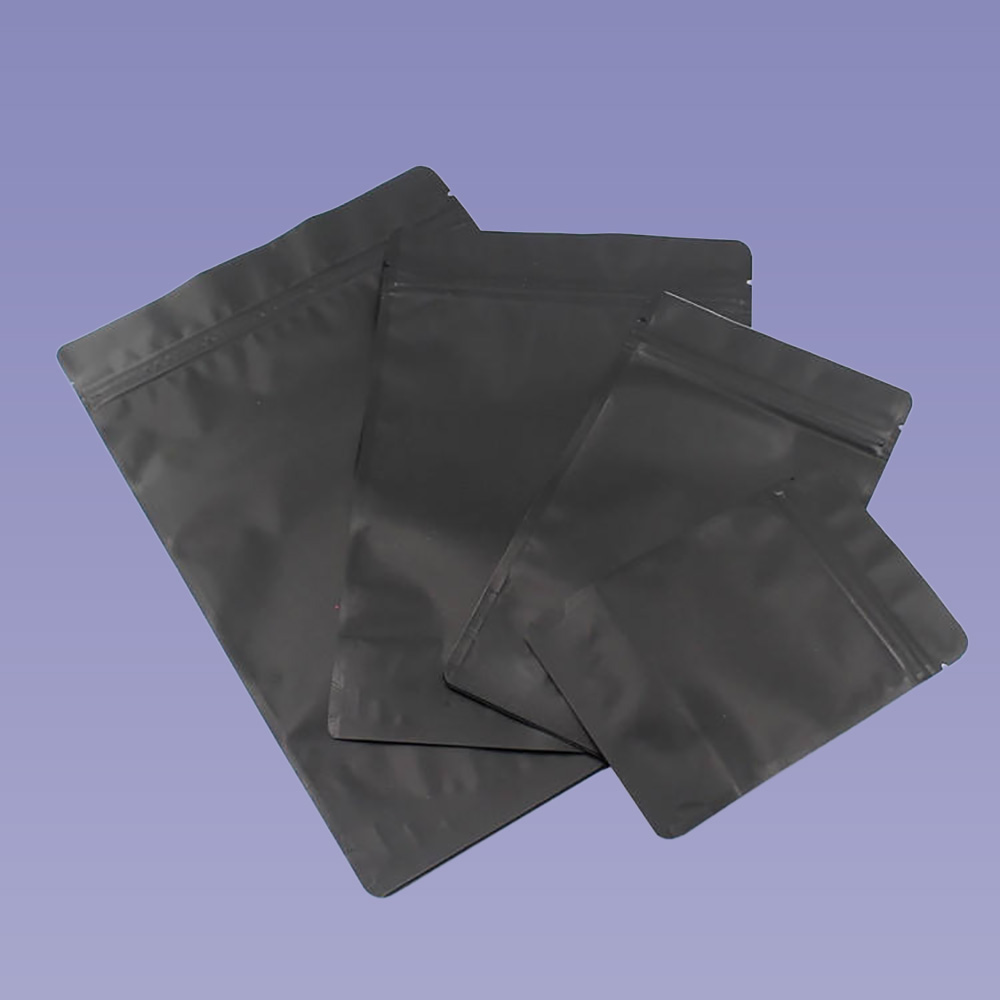 Black Coffee Packaging Pouches