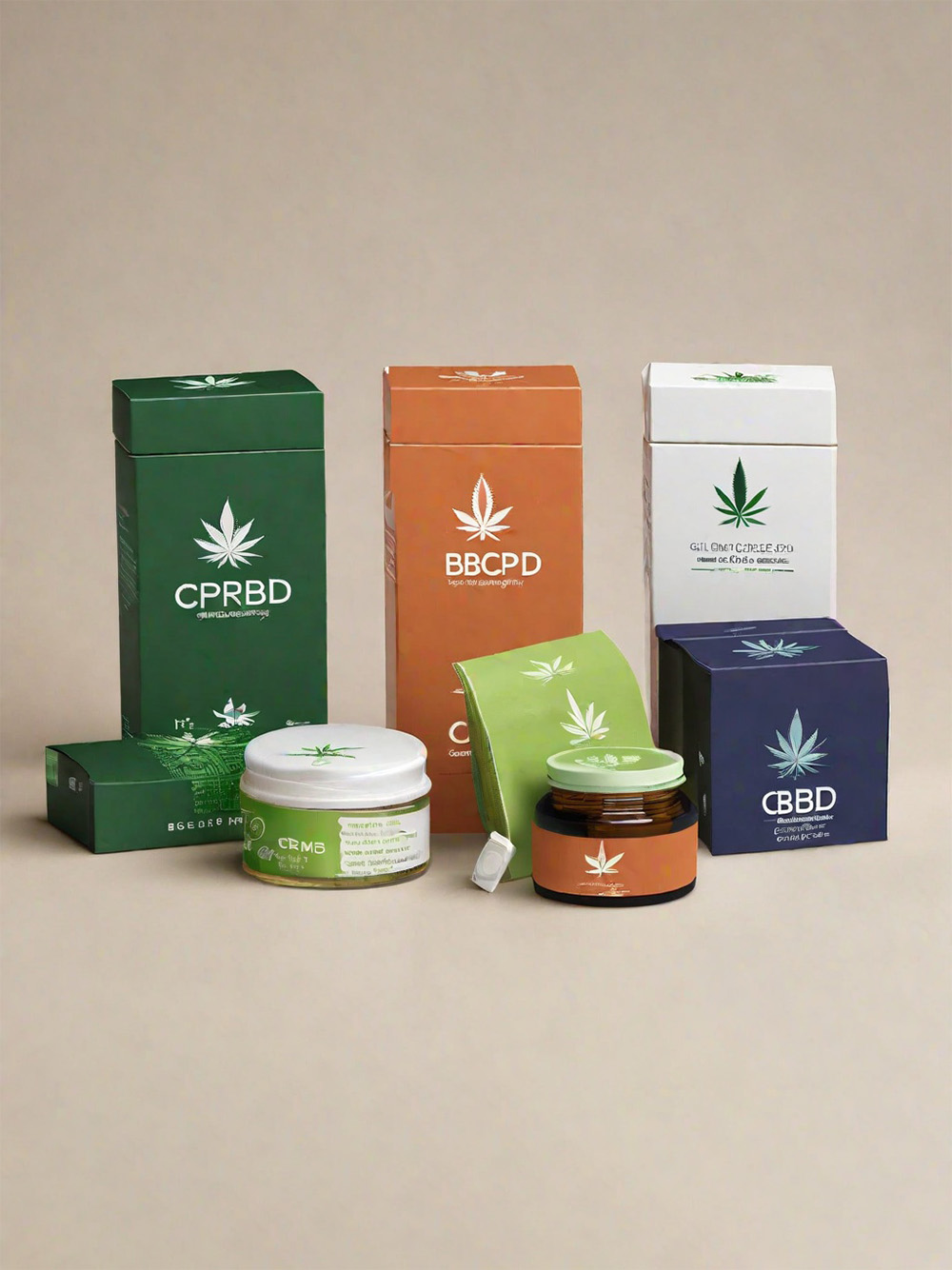 CBD Cream Boxes