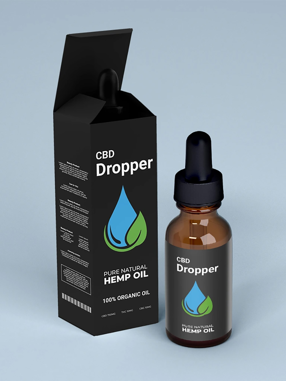 CBD Dropper Boxes
