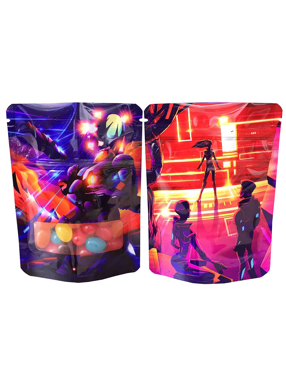 CBD Flower Mylar Bags