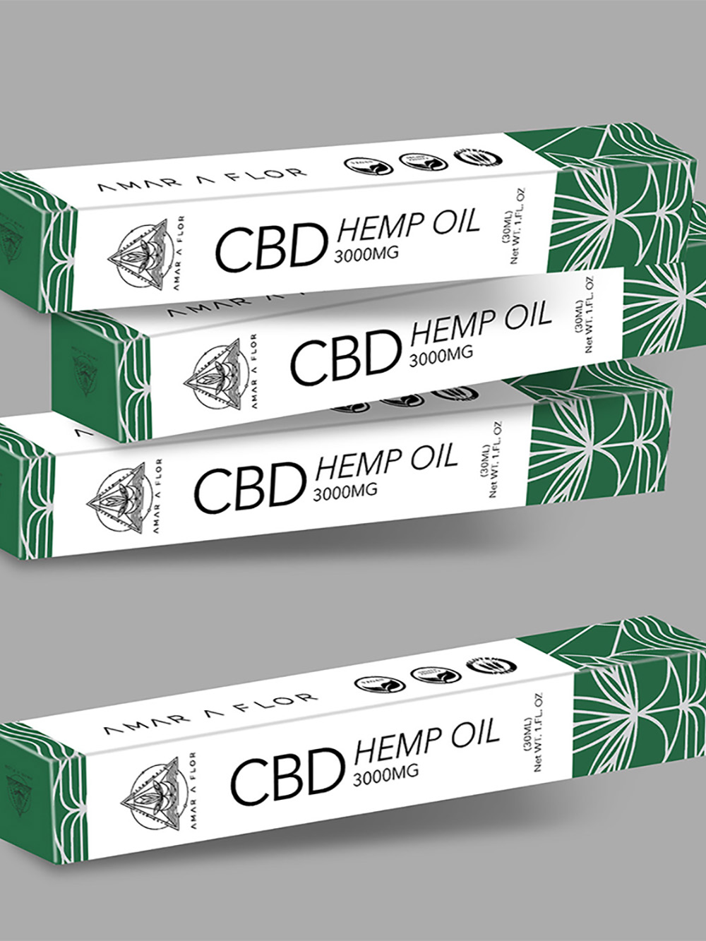 CBD Hemp Oil Boxes