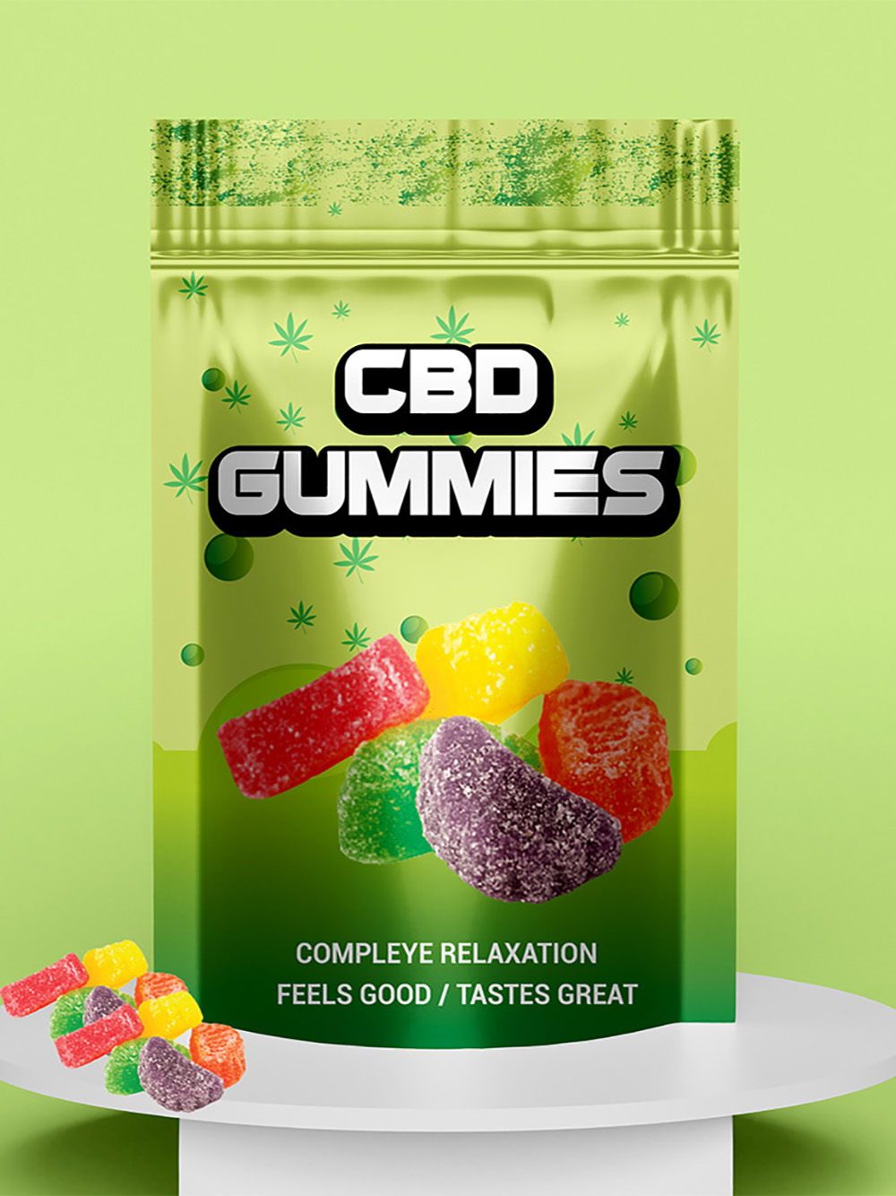 CBD Mylar Pouches