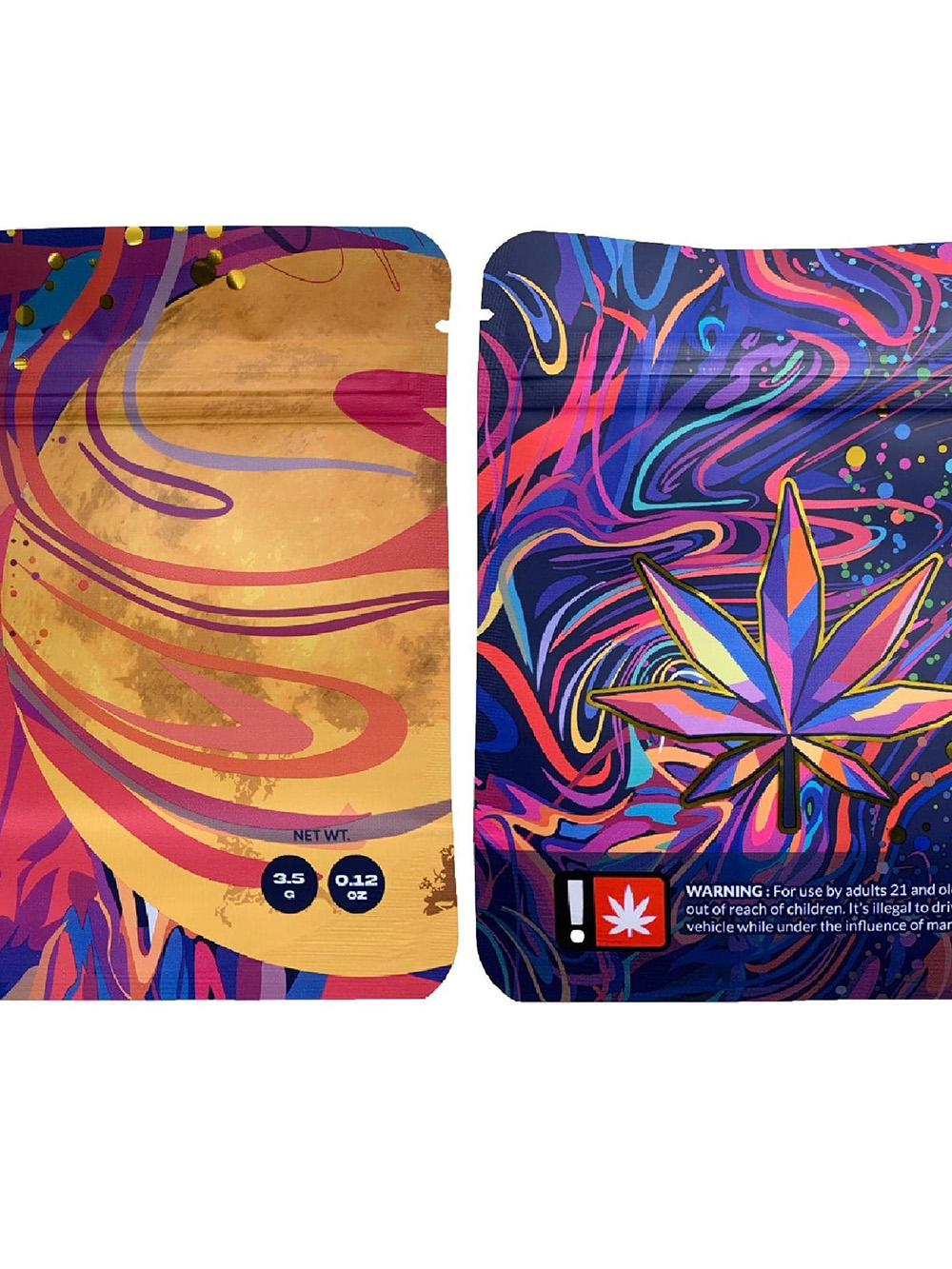 Cannabis Storage Mylar Bags