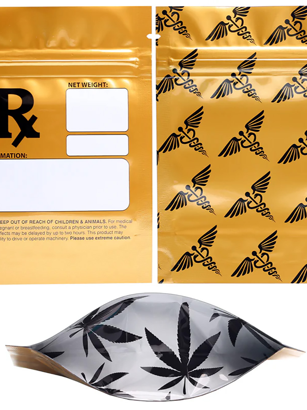 Cannabis Storage Mylar Bags