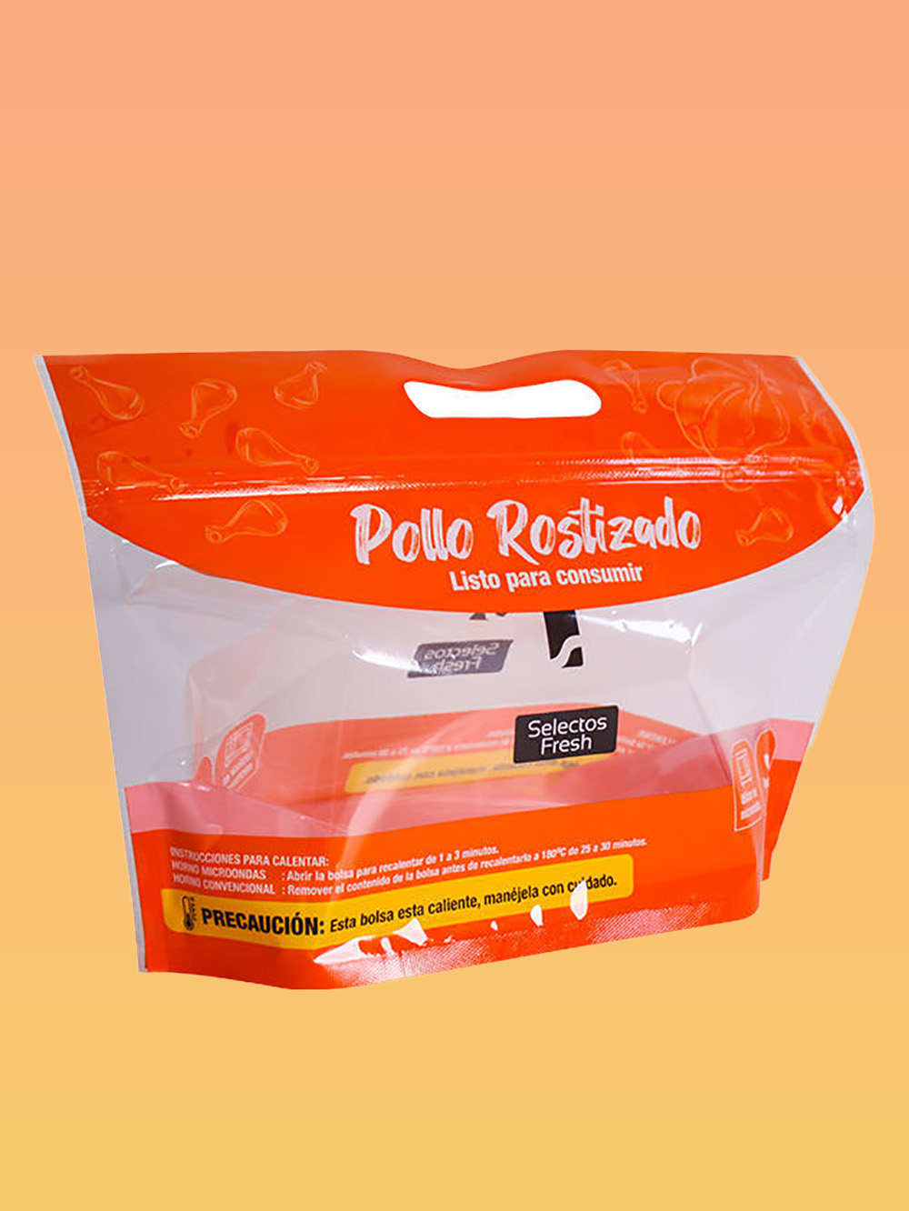 Chicken Packaging Bag with zipper