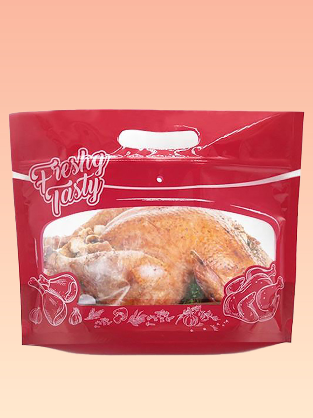 Chicken Packaging Bag with zipper