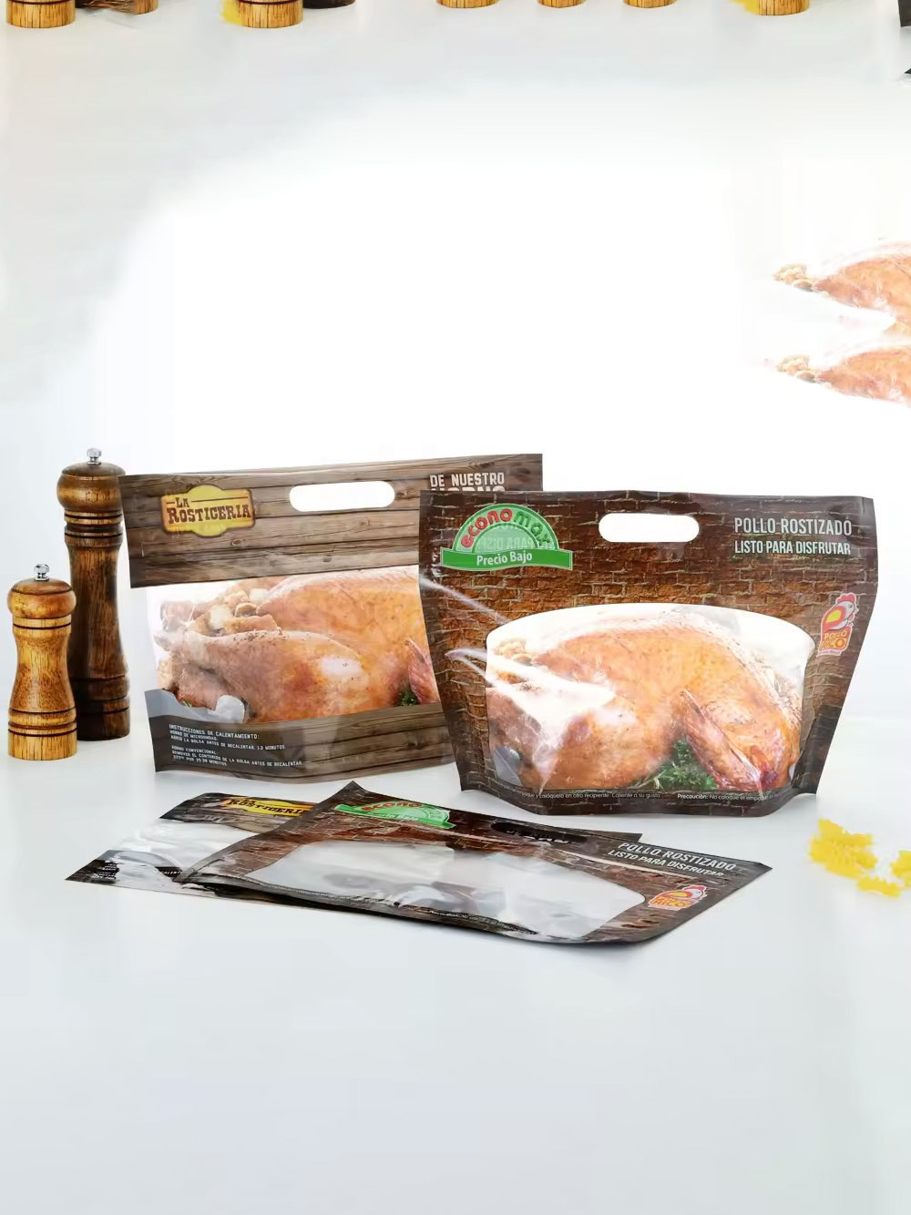 Chicken Packaging Bag with zipper