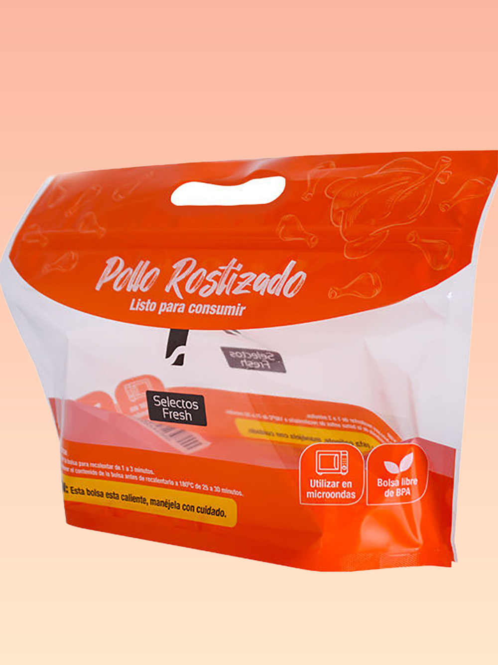 Chicken Packaging Bag with zipper