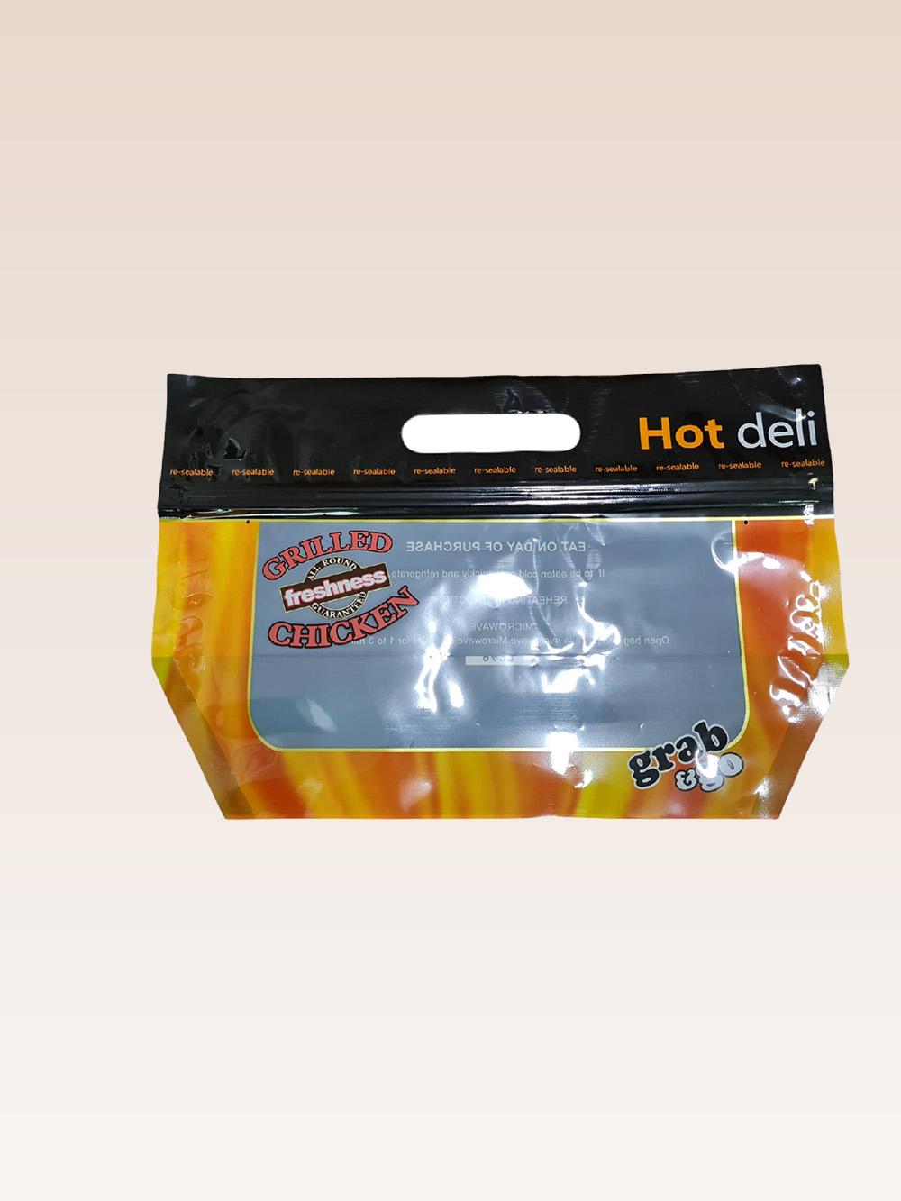 Chicken Packaging Bag with zipper