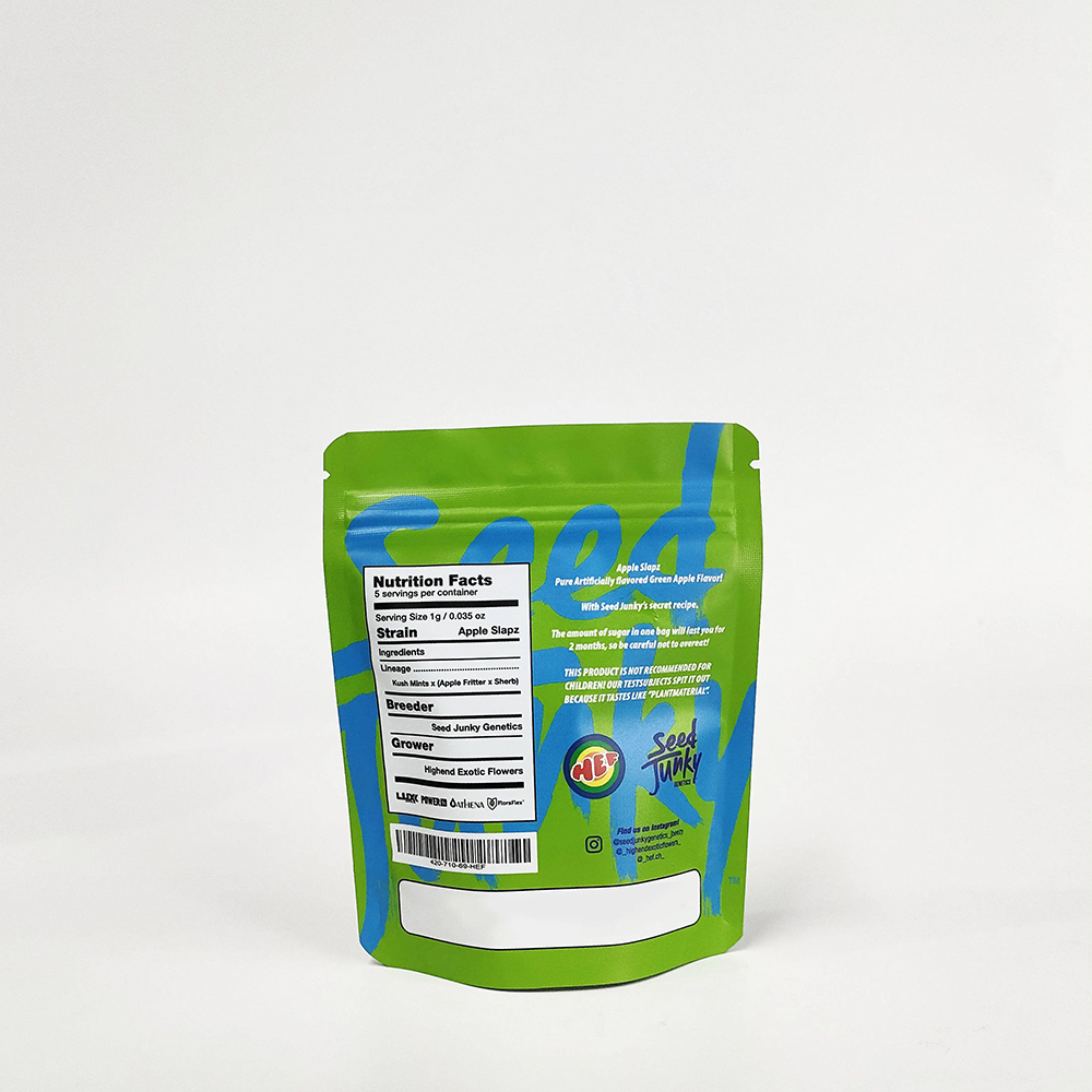 Child Resistant Weed Packaging Pouches