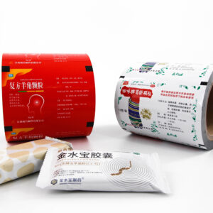 Chips Packaging Film Rolls Metalized Plastic Auto-packaging Roll Stock