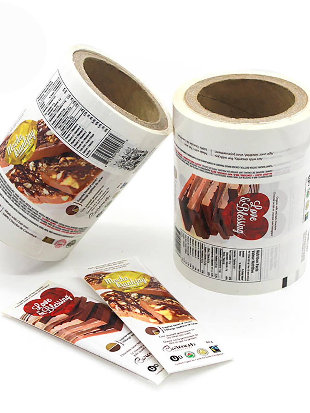 Chocolate Packaging Film Laminated Plastic Roll Supplier