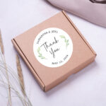 Circle Stickers Printing with your brand logo