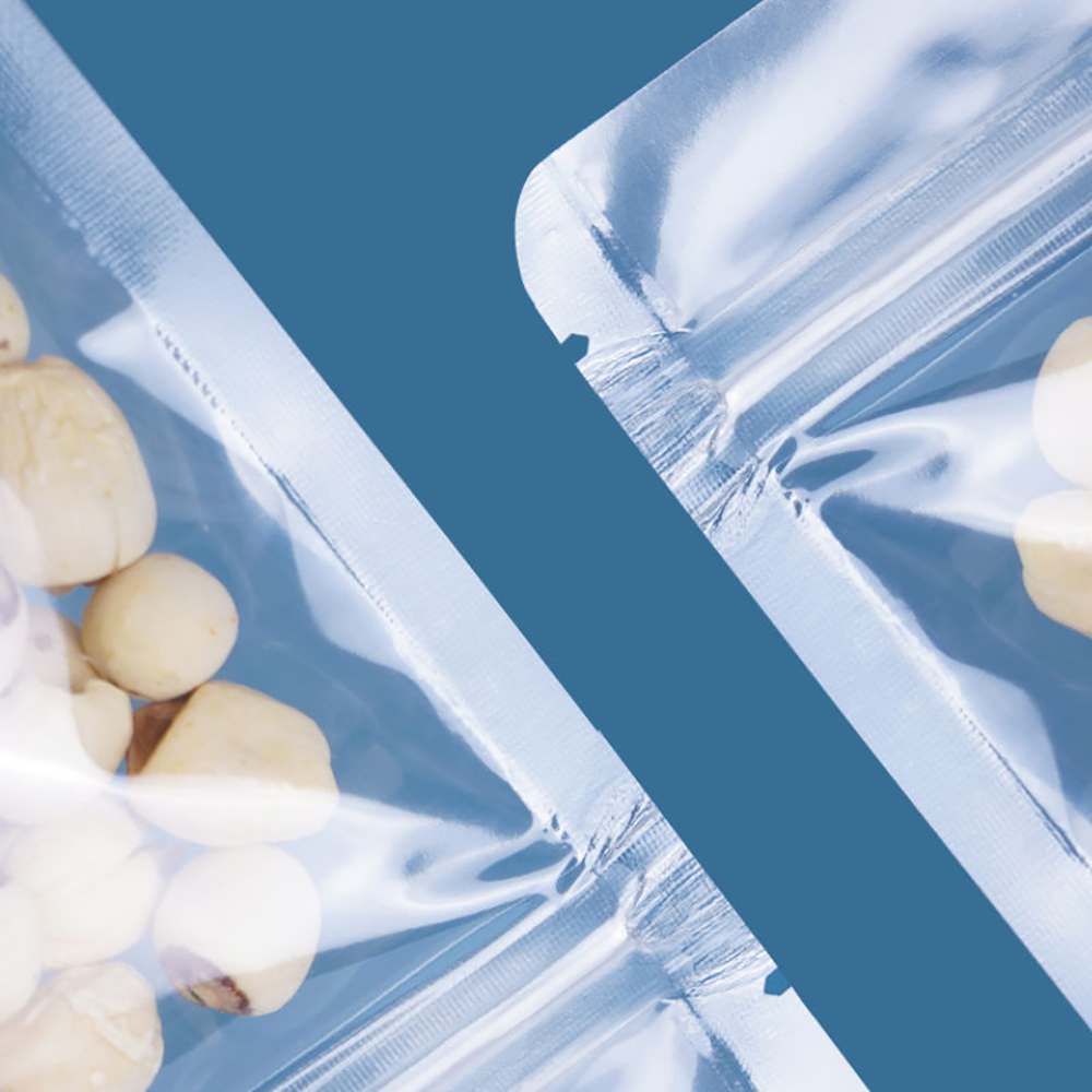 Clear Stand Up Zipper Pouches