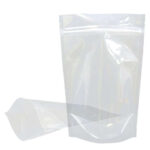 Clear Stand Up Zipper Pouches