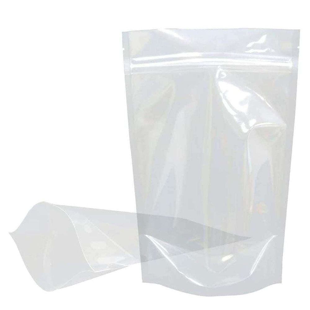Clear Stand Up Zipper Pouches