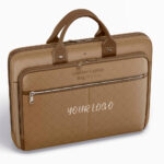Custom Briefcases Bags Printing with luxury finishes