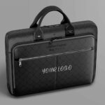 Custom Briefcases Bags Printing with luxury finishes