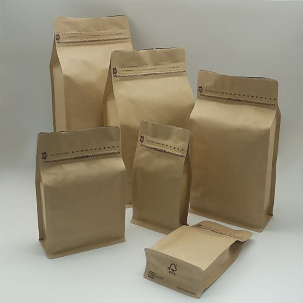 Kraft Side Gusset Coffee Bags