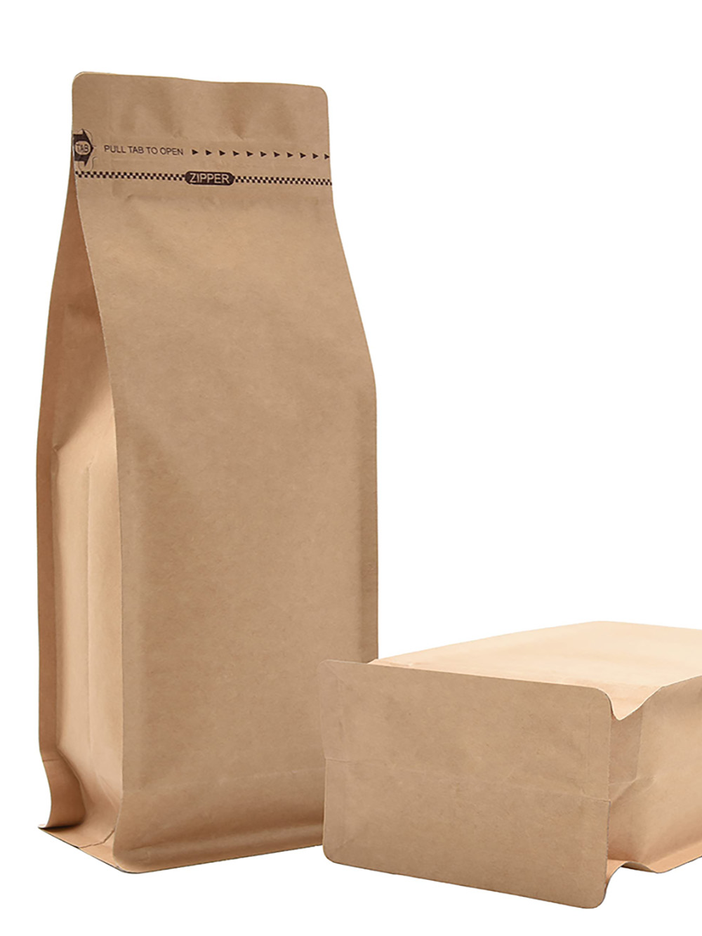 Kraft Side Gusset Coffee Bags