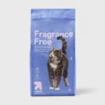Custom Cat Litter Gusset Packaging Bags with Handle Window