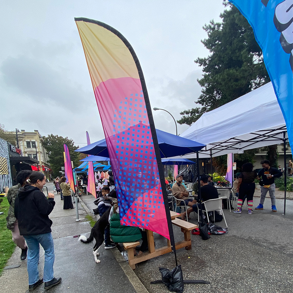 Custom Flags Banner Printing with custom promotion & branding