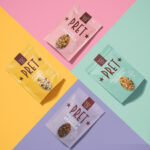 Custom Flat Pouches with Zipper for Snacks Packaging Supplier