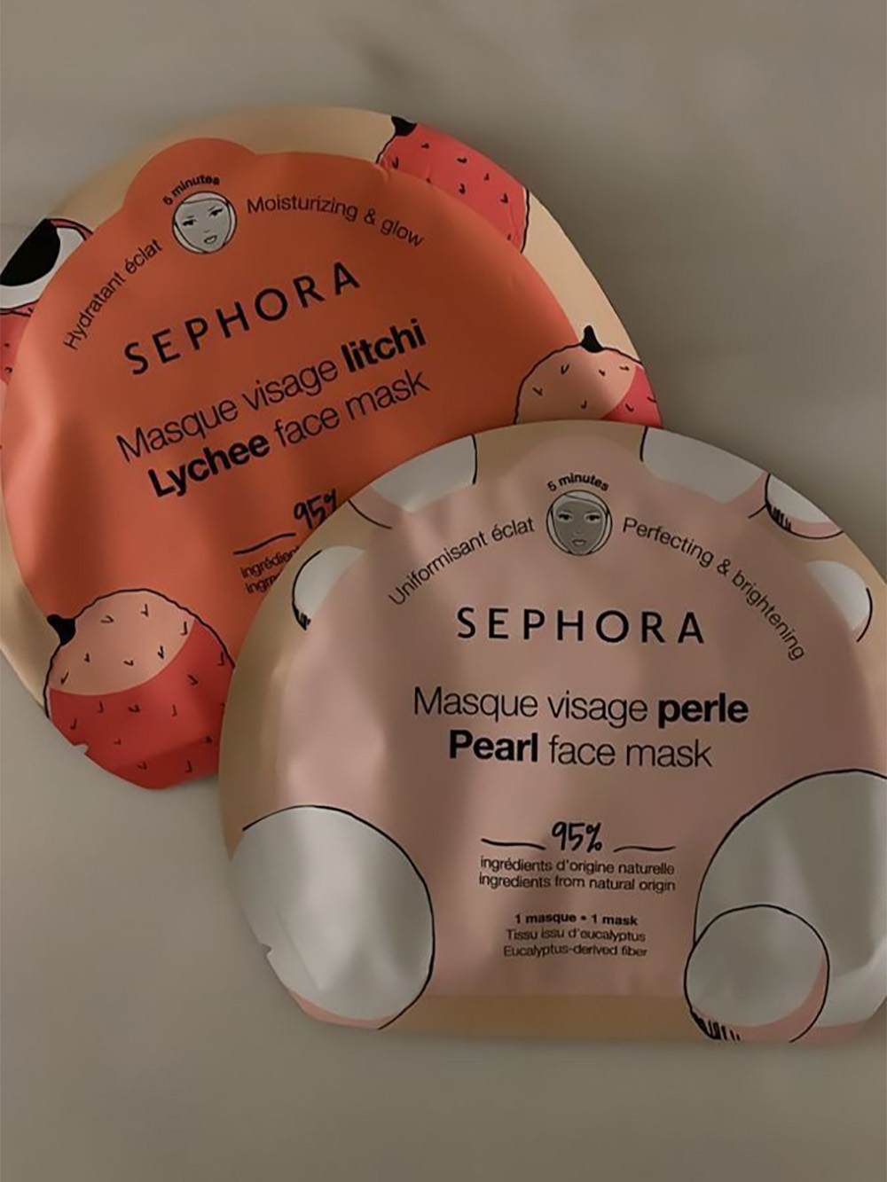 Custom Holographic Facial Mask Packaging