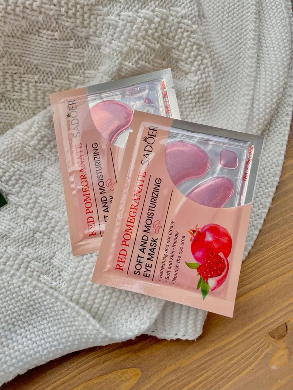 Custom Holographic Facial Mask Packaging