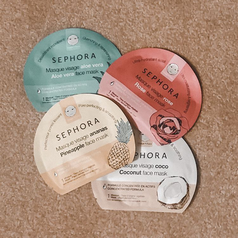 Custom Holographic Facial Mask Packaging